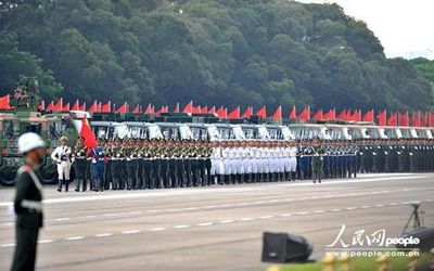 香港回归15周年大阅兵