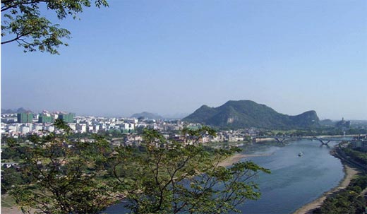 恭城县县城远景