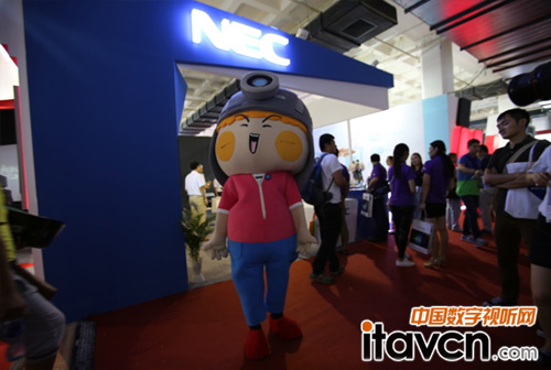 NECӰٷƽ̨СNBIRTV2015չֳ