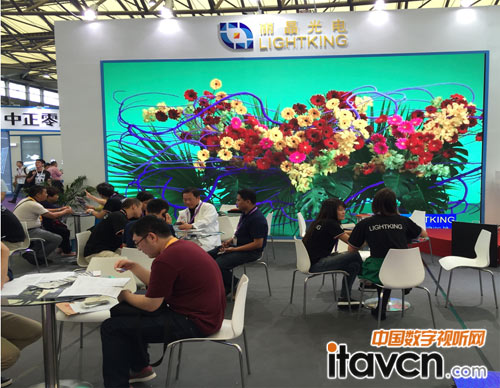 丽晶新一代租赁屏亮相上海国际LED展